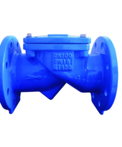 45° rubber flap check valve