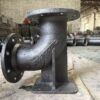 Double Flanged 90° Duckfoot Elbow