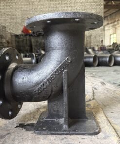 Double Flanged 90° Duckfoot Elbow