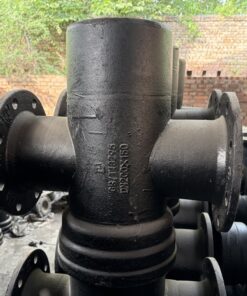 Socket & Spigot Double Flanged Cross